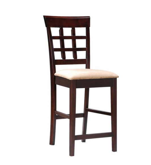 Baker Counter Height Lattice Back Chair Set of 2 Chairs
