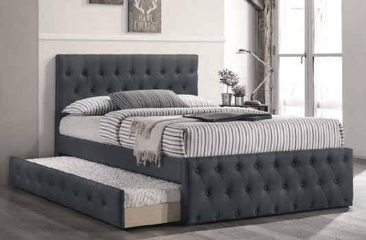 Palma Tufted Twin Bed & Trundle Set