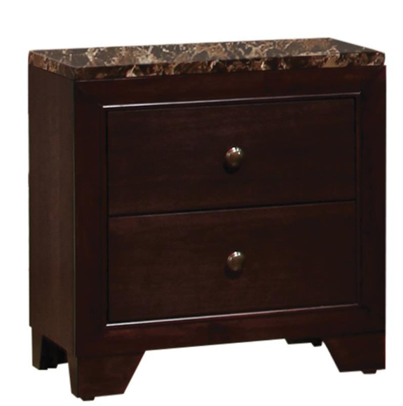 Conner 2-drawer Rectangular Nightstand Cappuccino Set of 2
