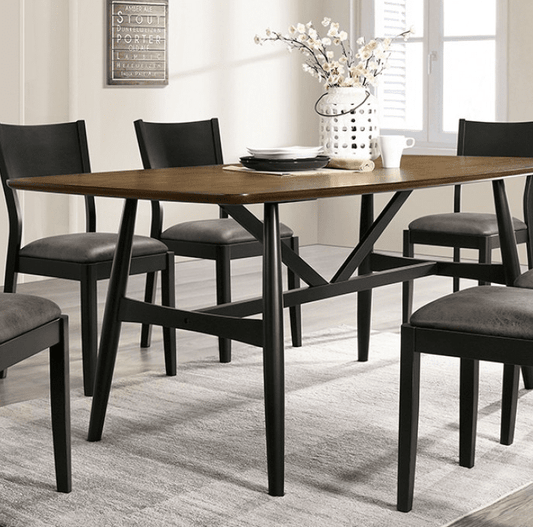 Oberwil 7-Piece Mid-Century Modern Dining Set