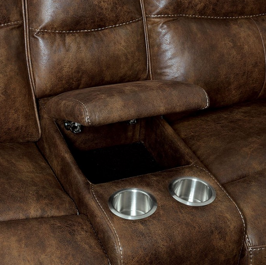 Chantelle Transitional Power Sectional - Brown