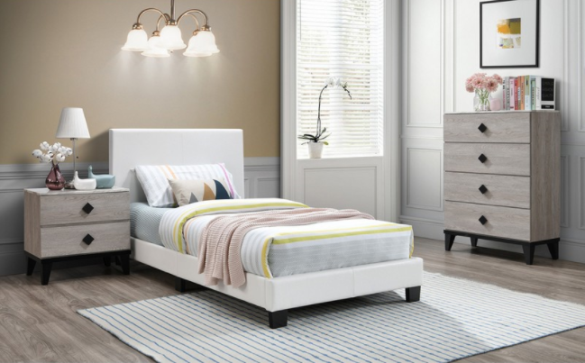 Trinity Twin Size Bedroom Set