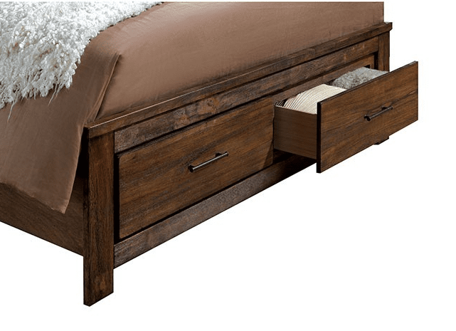 Elkton Rustic Cabin 4 Piece King Bedroom Set