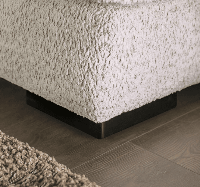 Moorpark Contemporary Off-White Boucle Sofa & Loveseat Set