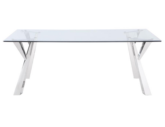 Cheyanne Modern Dining Set with Wingback Chairs