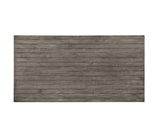 Calabria Rustic Farmhouse Dining Table - Antique White & Gray