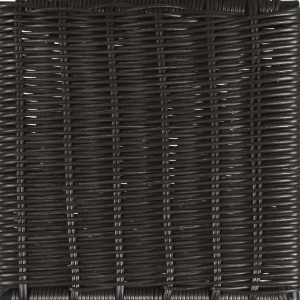 Mckinley Upholstered Bar Stools with Footrest Set of 2 Brown and Sandy Black