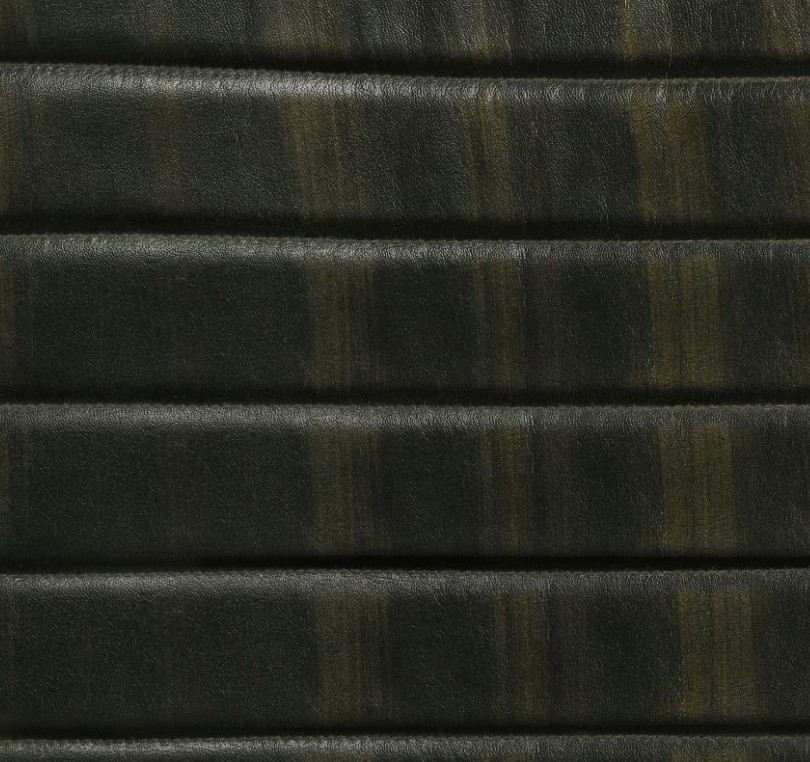 Partridge Leather Counter Height Stool in Espresso- Set of 2 Chairs