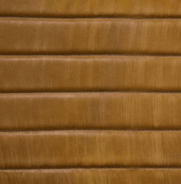 Partridge Leather Counter Height Stool in Camel - Set of 2 Chairs