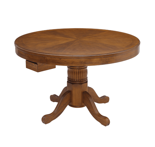 Mitchell 5-Piece Game Table Set Amber And Brown
