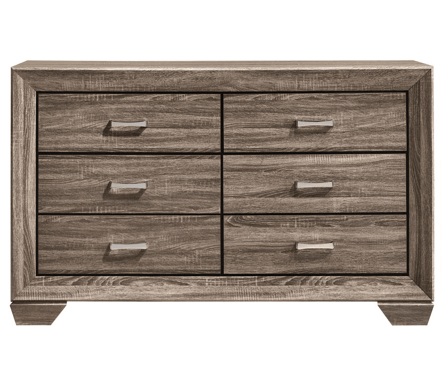 Holt Collection 6 Drawer Shabby Chic Dresser