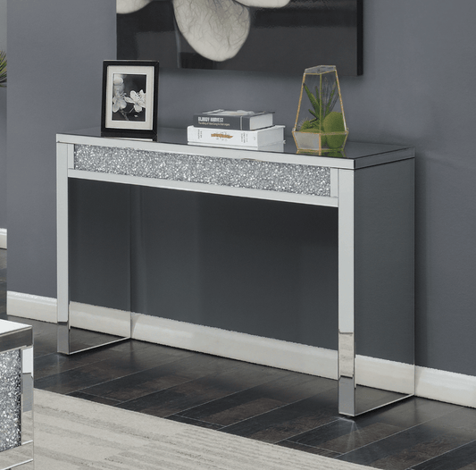 Sparkle & Shine Glam Style Sofa Table