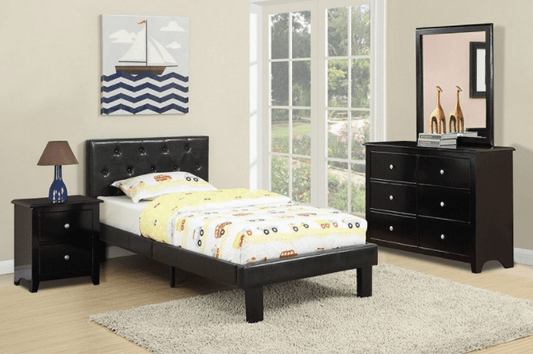 Riley Twin Size Youth Bedroom Collection - Black