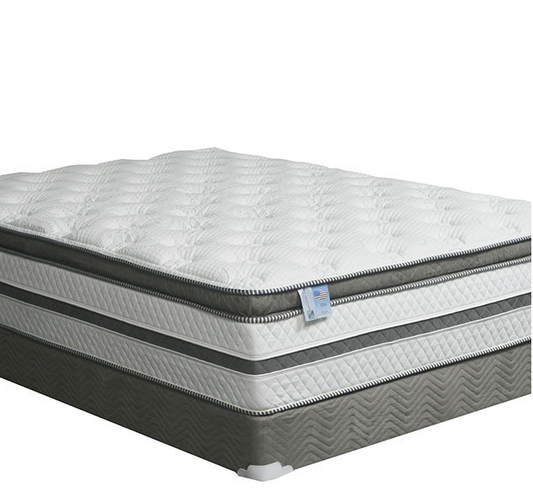 Siddalee 16" Euro Pillow Top with 2.5" Gel Memory Foam - King