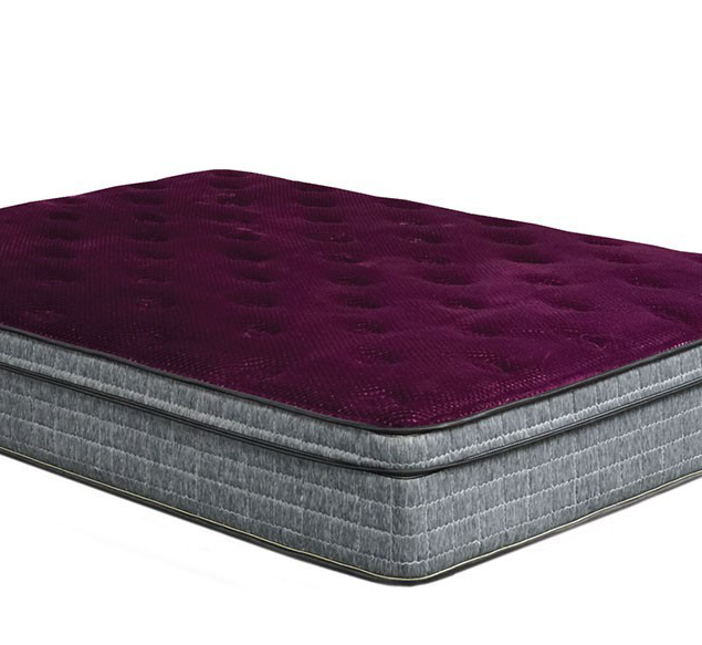 Minnetonka 13" Euro Pillow Top Mattress with Purple Top - King