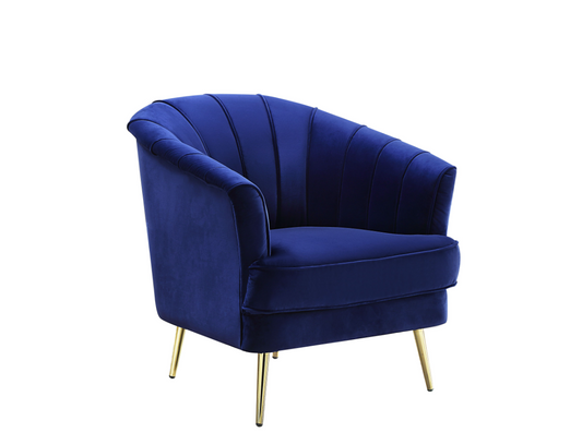 ACME Eivor Blue Velvet Living Room Chair