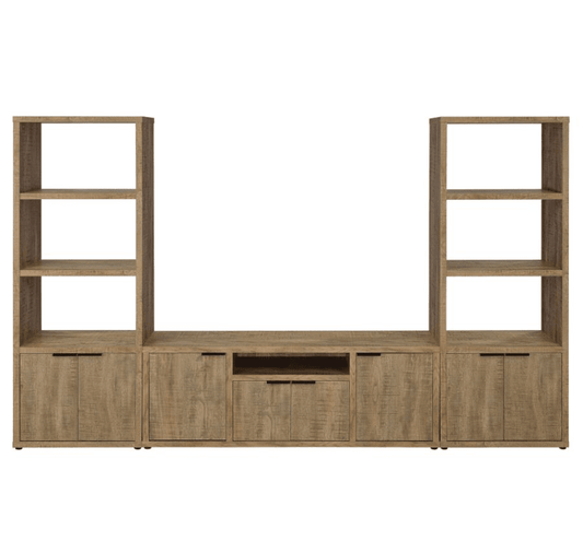 Tabby 3-piece Entertainment Center With 60" TV Stand Mango