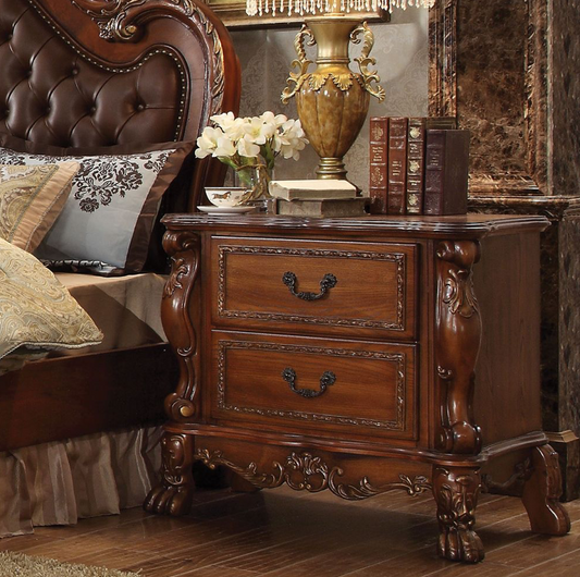 Dresden Collection Traditional 2-Drawer Nightstand
