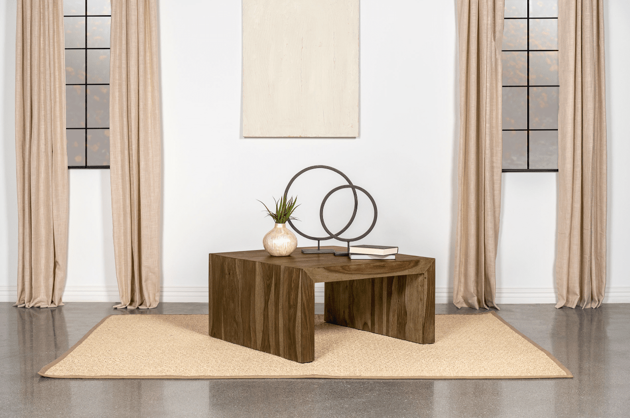 Odilia Solid Wood Sofa Table Auburn