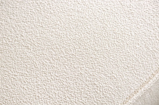 Teharris Contemporary Power Living Room Set in White Sherpa