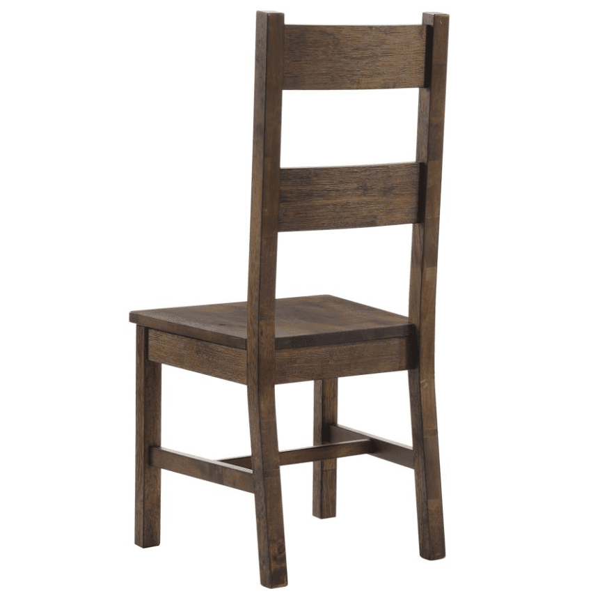 Coleman 5-Piece Dining Set Rustic Golden Brown