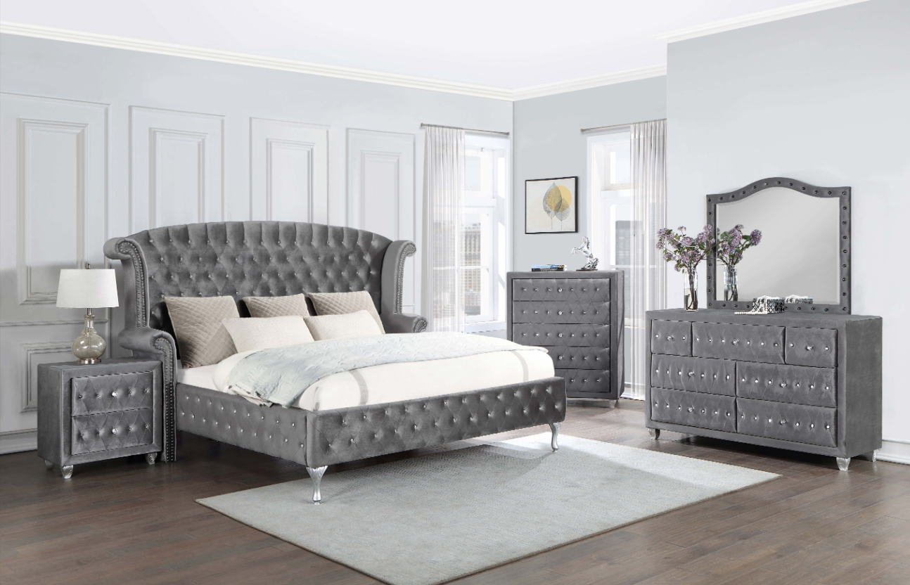 Cerci 4 Piece King Bedroom Set