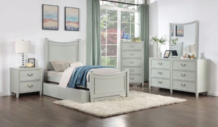 Lycorida Transitional Twin Bedroom Set