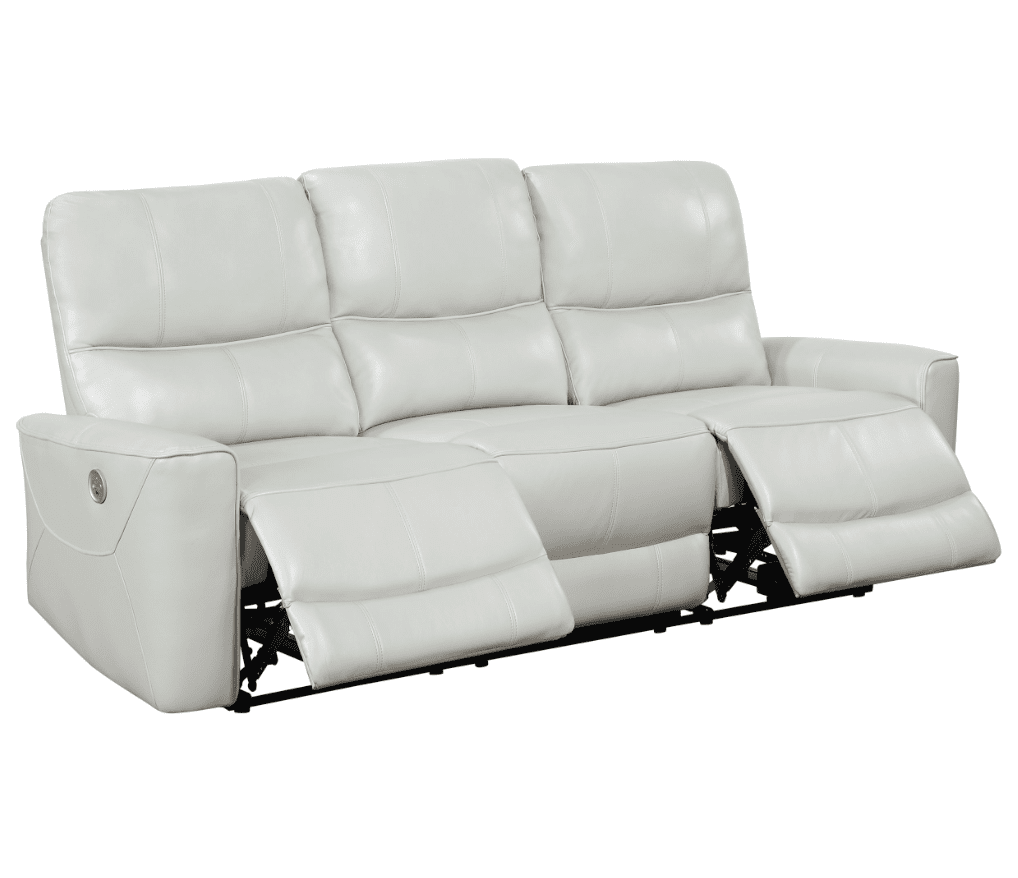 Greenfield Upholstered Power Reclining Sofa Ivory