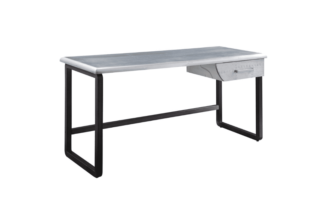 ACME Brancaster Modern Aluminum Desk - 92428