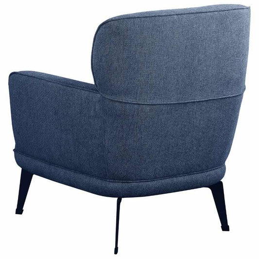 Andrea Heavy Duty High Back Accent Chair Blue