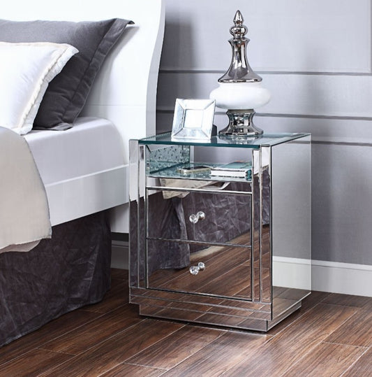 Nysa Mirrored Side Table
