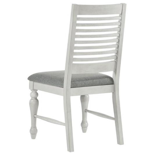 Aventine Wood Dining Side Chair Vintage White Set of 2