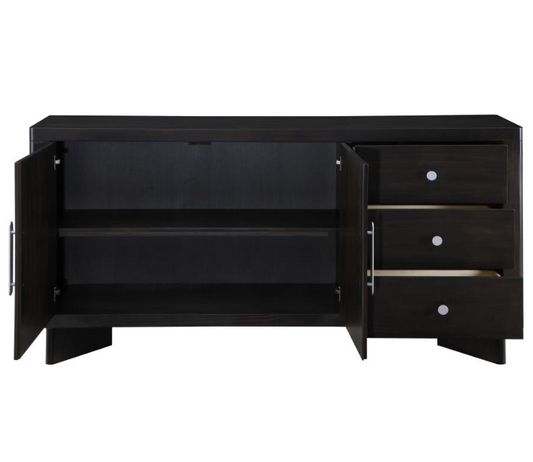 Hathaway 3-drawer Sideboard Buffet Cabinet Acacia Brown