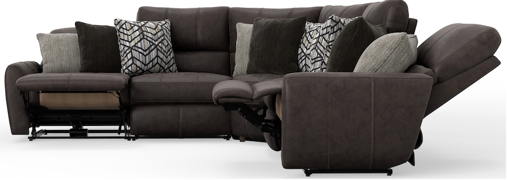 Catnapper 428 Royster Power Reclining Sectional