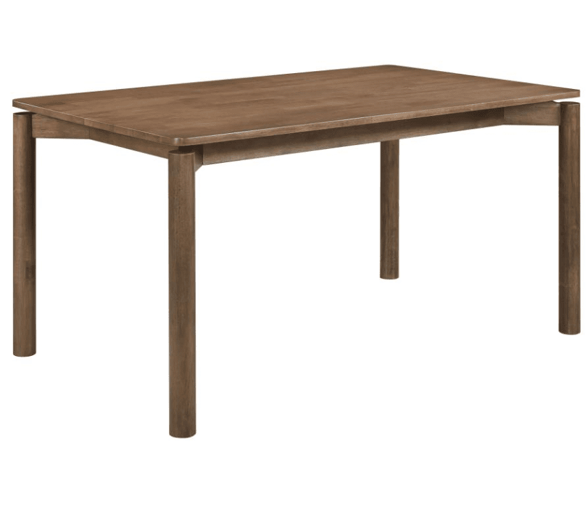 Parkridge 5-piece 59-inch Wood Dining Set , Natural Walnut