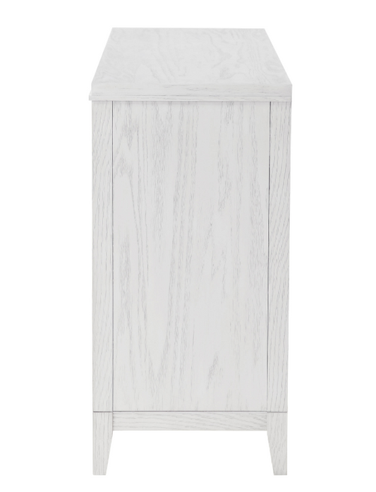 Marielle 6-Drawer Dresser, Distressed White
