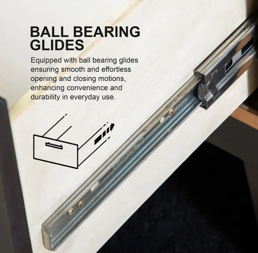 Goldsberg Contemporary Chest in Black with Gold Pattern