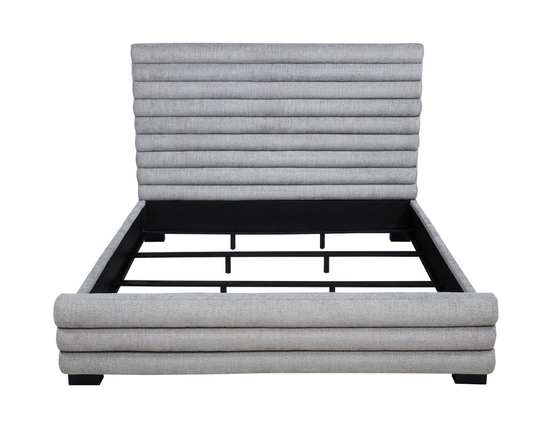 Patricia 58-inch Boucle Upholstered Queen Bed Grey