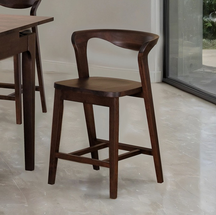 Croglio 5-Piece Counter Height Dining Set – Rich Walnut