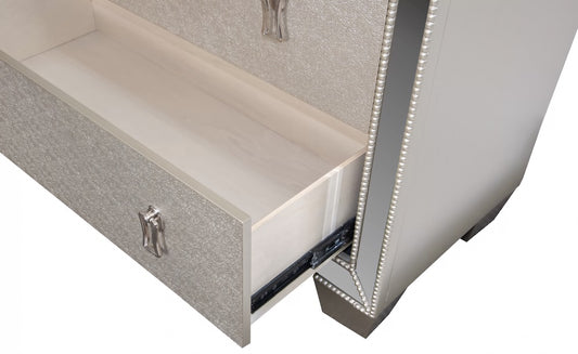 Dali 6-Drawer Mirrored Dresser