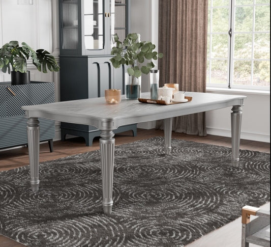 Melodi Parc Glam Dining Collection by Furniture of America, Silver