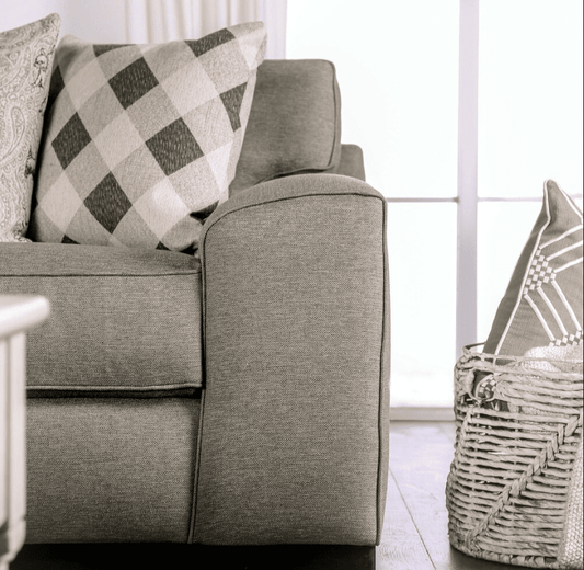 Newry Transitional Track Arm Sofa - Gray