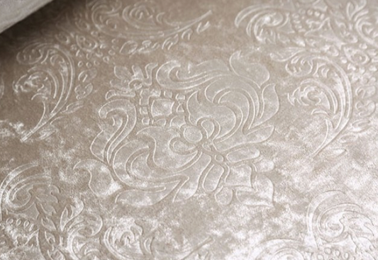 Acapulco Traditional Arm Chair in Off-White & Black with Wing Back Design