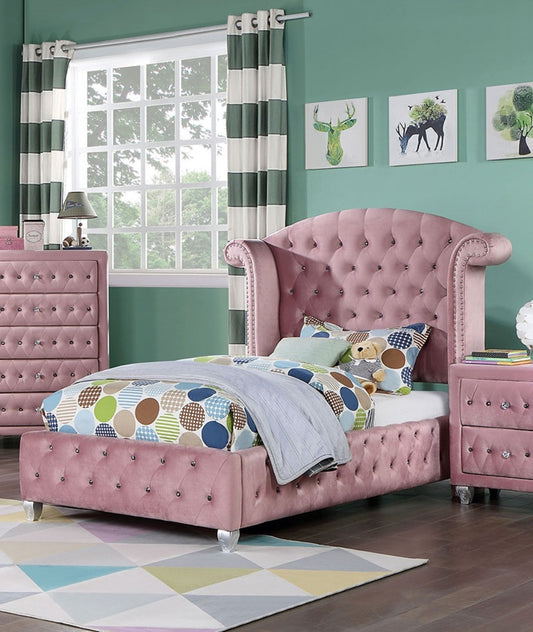 Zohar Little Glam Collection in Pink Velvet