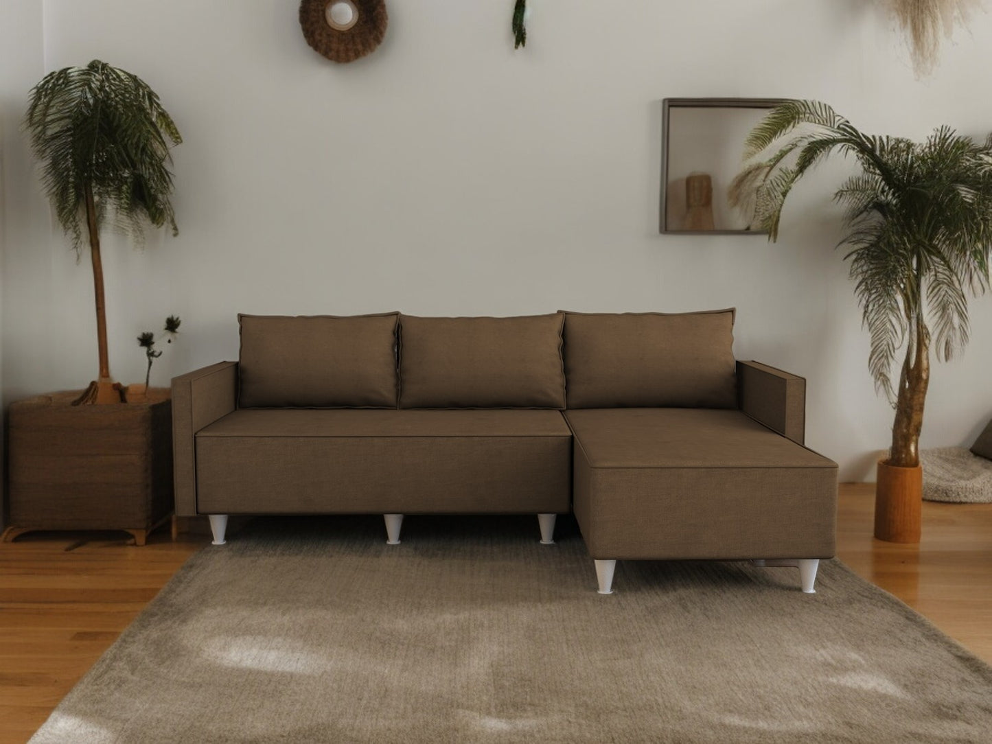 Aybuke Sectional, Brown - detail view 5