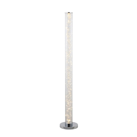 49' Exposed Rope LED Minari Clear Column Floor Lamp