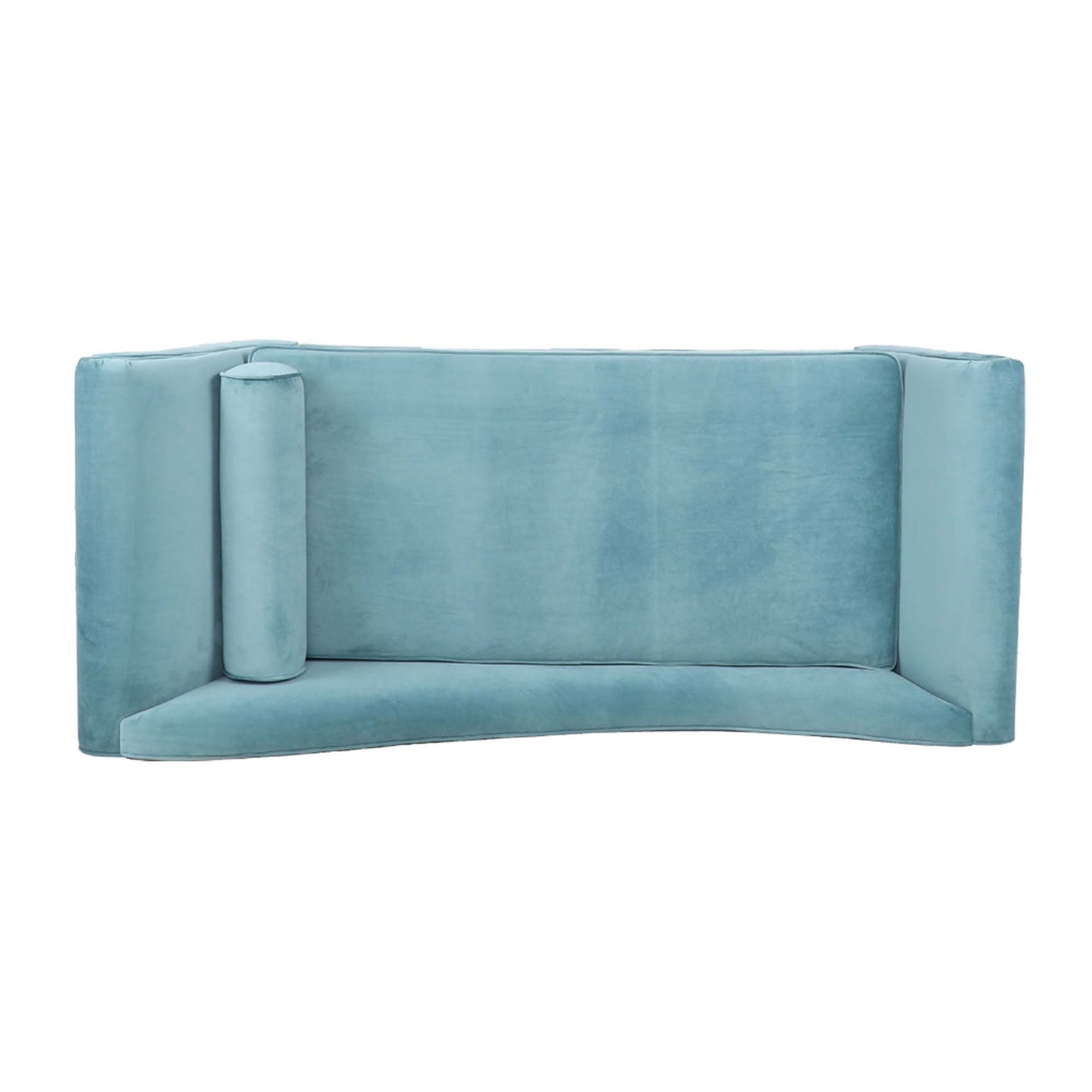 Chaise Lounge with Scroll Arms - Green - detail view 8