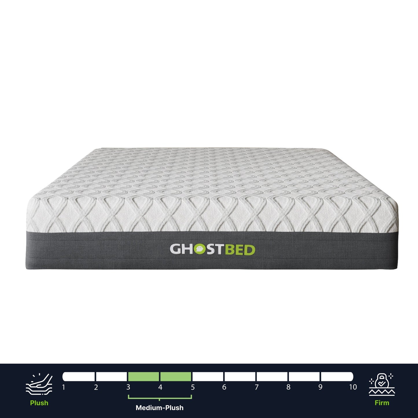 GhostBed 14" Memory Foam Mattress - Twin XL