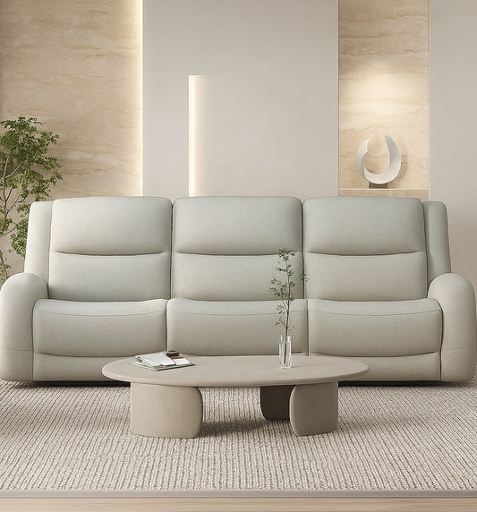 Giraldus Transitional Reclining Sofa & Loveseat Set – Beige