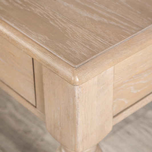 Chesapeake Modern Farmhouse Solid Wood 2-Drawer Coffee Table